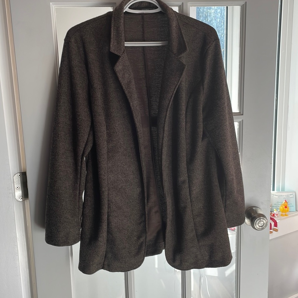 NWOT lightweight Brown Blazer